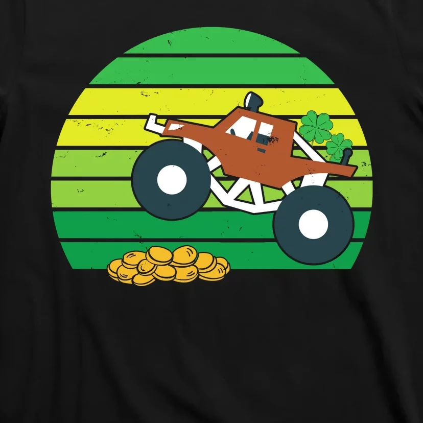 Lucky Monster Truck St Patrick's Day T-Shirt