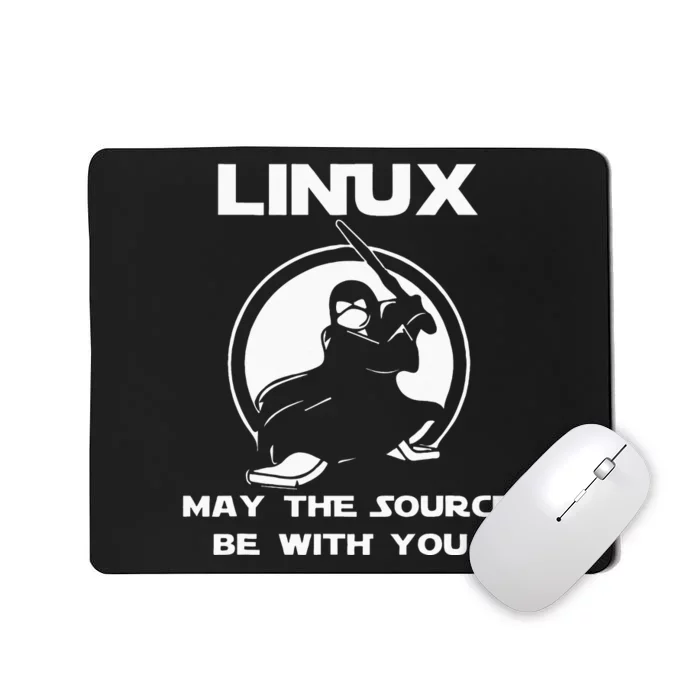 Linux May The Source Be With You Mousepad