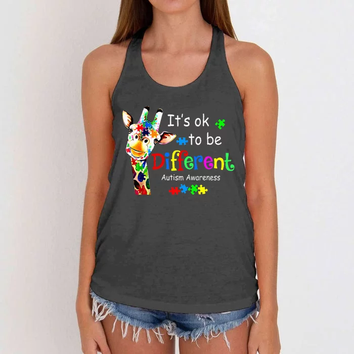 Let me Tell You about my Son Daughter Autism Awareness Tee Women's Knotted Racerback Tank