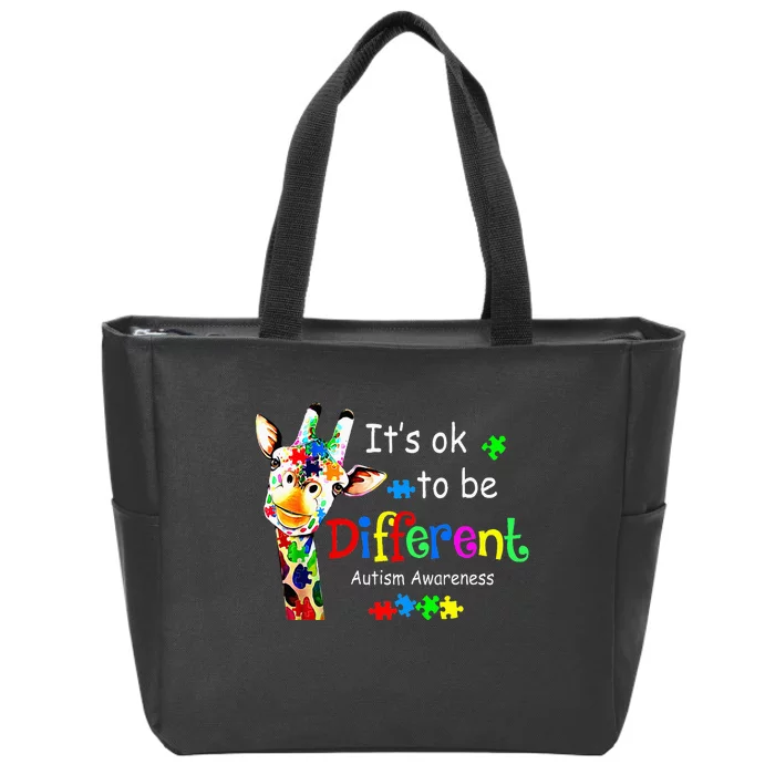 Let me Tell You about my Son Daughter Autism Awareness Tee Zip Tote Bag