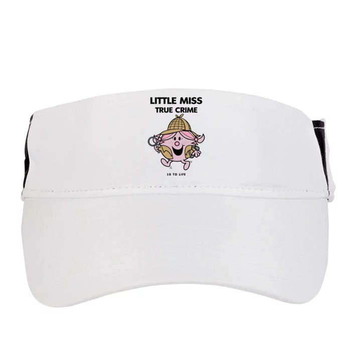 Little Miss True Crime Pigment Adult Drive Performance Visor