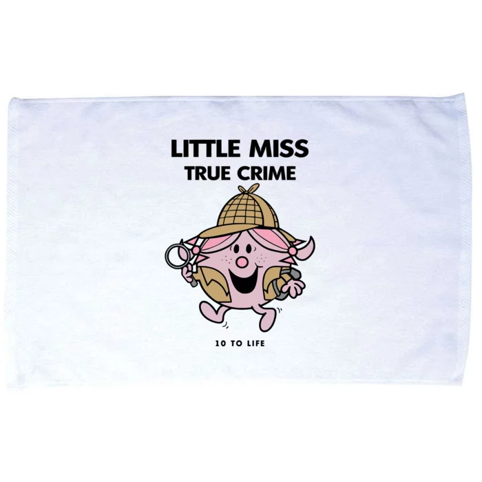 Little Miss True Crime Pigment Microfiber Hand Towel