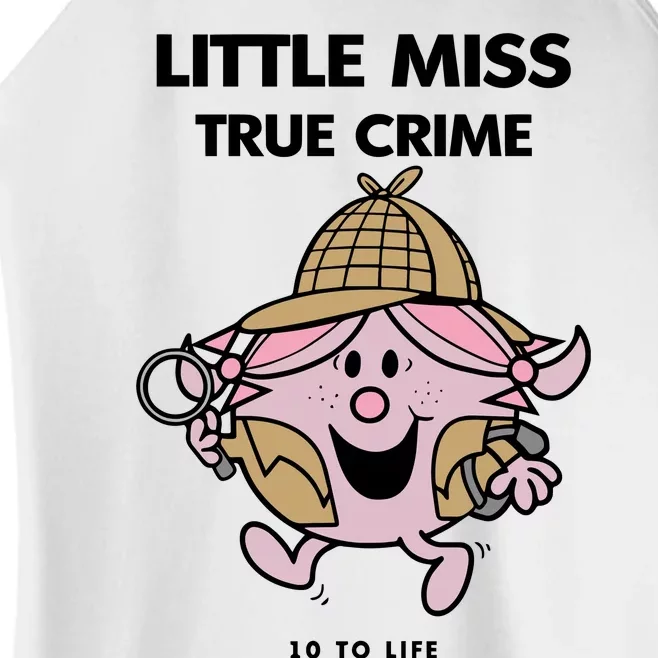 Little Miss True Crime Pigment Women’s Perfect Tri Rocker Tank