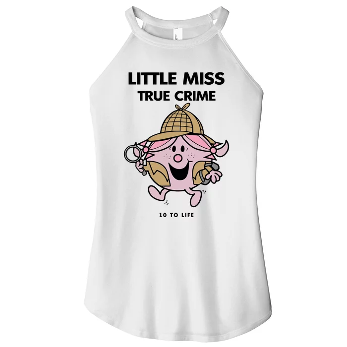 Little Miss True Crime Pigment Women’s Perfect Tri Rocker Tank