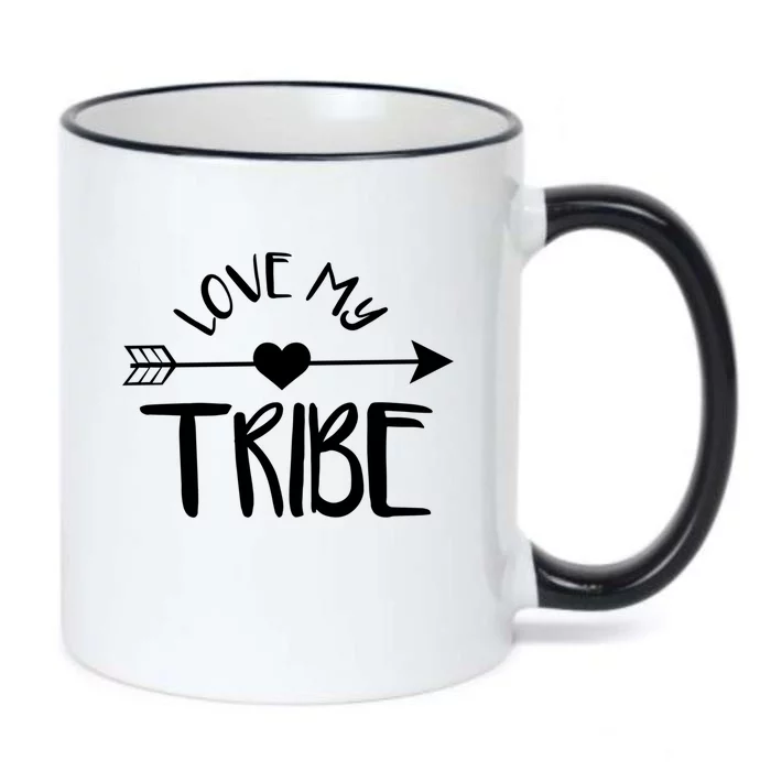 Love My Tribe Mom Bride Team Reunion Gift Black Color Changing Mug