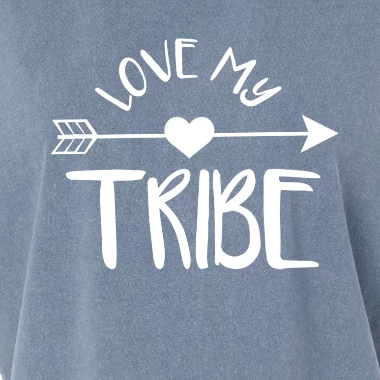 Love My Tribe Mom Bride Team Reunion Gift Garment-Dyed Women's Muscle Tee