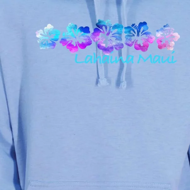 Lahaina Maui Tropical Flower Great Giftgiftvacation Beach Gift Unisex Surf Hoodie