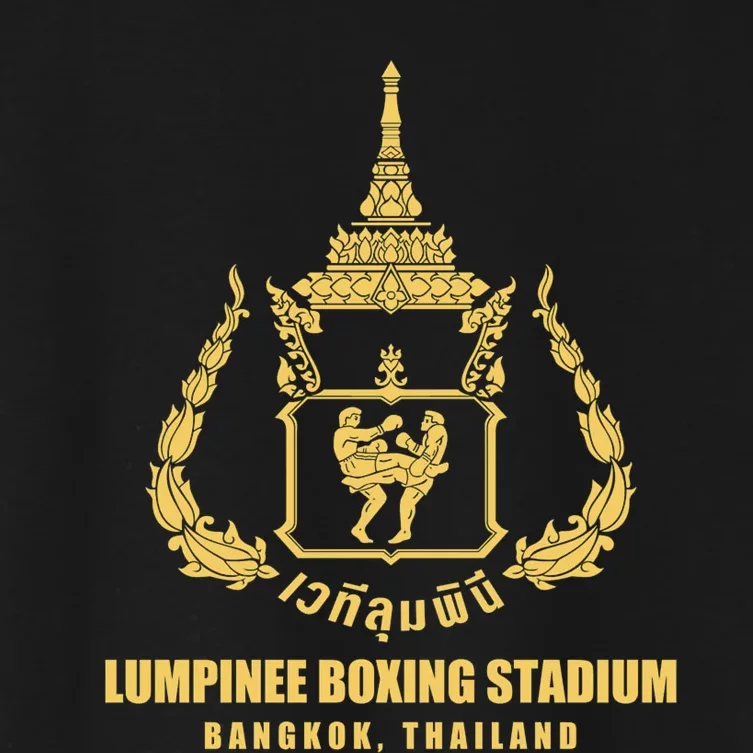 Lumpinee Muay Thai Boxing Stadium Thailand Women's Crop Top Tee