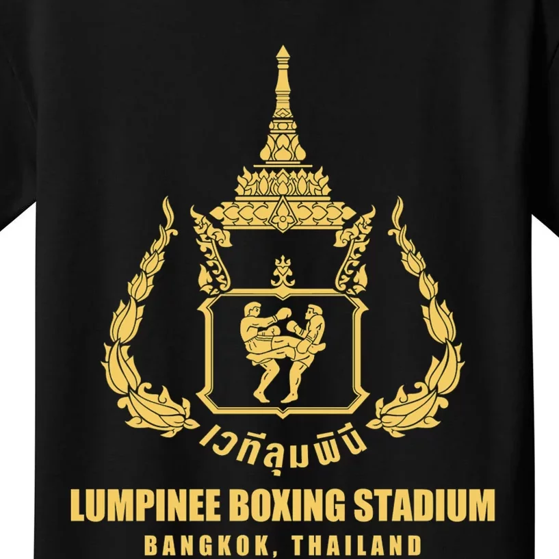 Lumpinee Muay Thai Boxing Stadium Thailand Kids T-Shirt