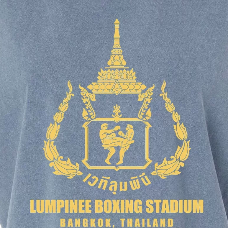 Lumpinee Muay Thai Boxing Stadium Thailand Garment-Dyed Women's Muscle Tee