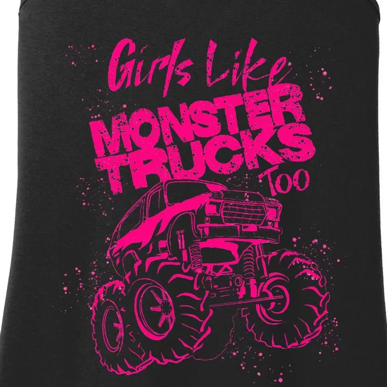 Like Monster Trucks Too Cool Racers Funny Cars Gift Ladies Essential Tank