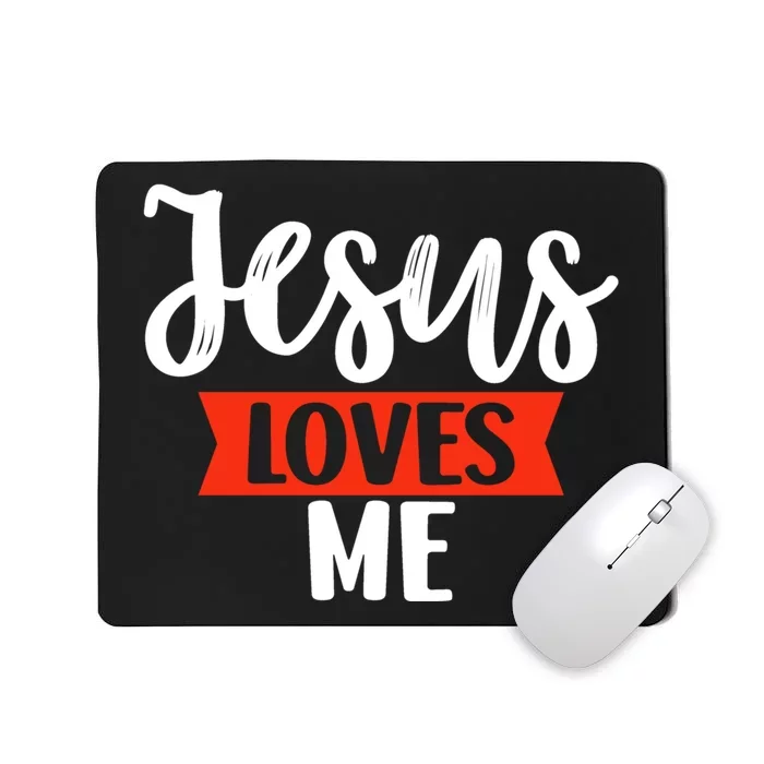 Let Me Tell You About My Jesus Christian Church Christianity Mousepad