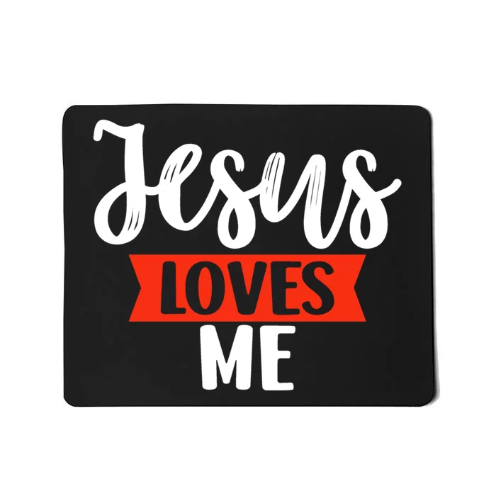 Let Me Tell You About My Jesus Christian Church Christianity Mousepad