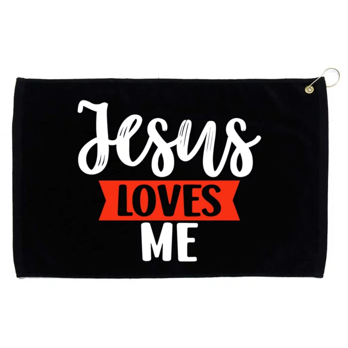 Let Me Tell You About My Jesus Christian Church Christianity Grommeted Golf Towel