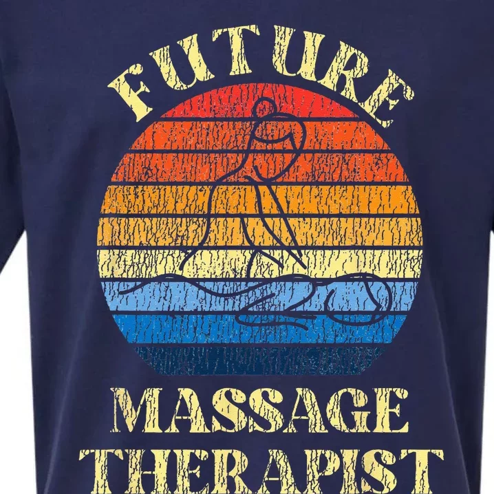 Licensed Massage Therapist Therapy Future Retro Sueded Cloud Jersey T-Shirt