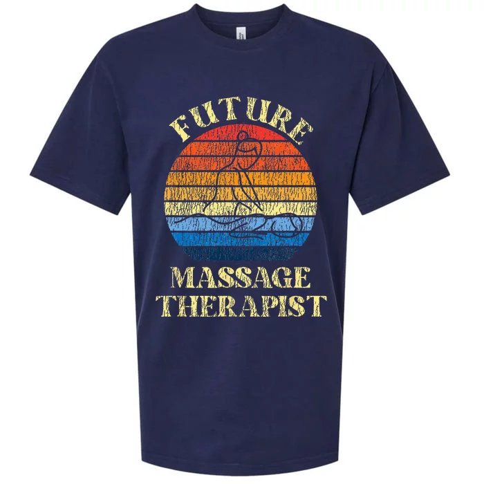 Licensed Massage Therapist Therapy Future Retro Sueded Cloud Jersey T-Shirt