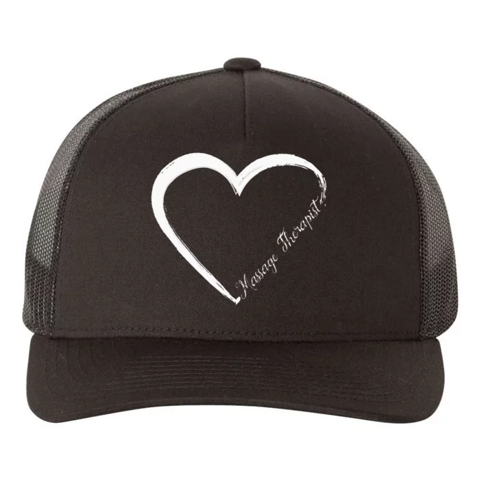 Licensed Massage Therapist Therapy Heart Yupoong Adult 5-Panel Trucker Hat