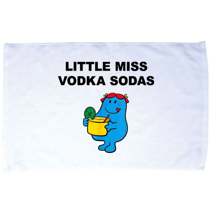 Little Miss Vodka Sodas Microfiber Hand Towel