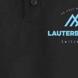 Lauterbrunnen Mountain Vacation Skiing Switzerland Dry Zone Grid Performance Polo