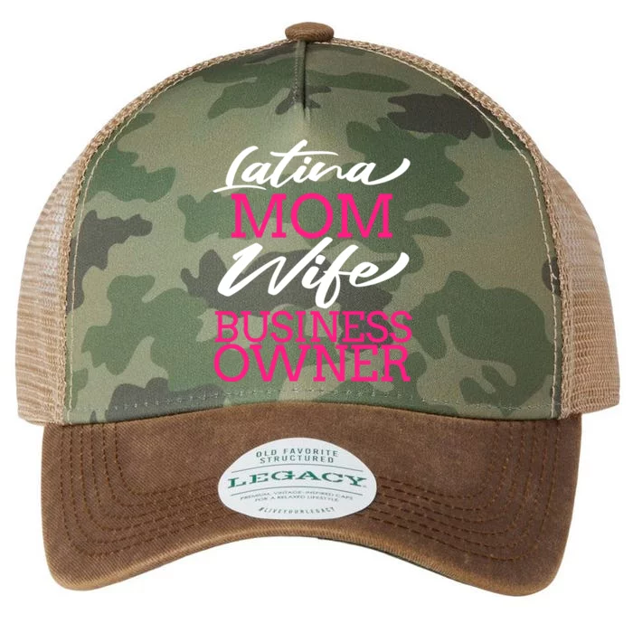 Latina Mom Wife Business Owner Boss Entrepreneur Gift Idea Great Gift Legacy Tie Dye Trucker Hat