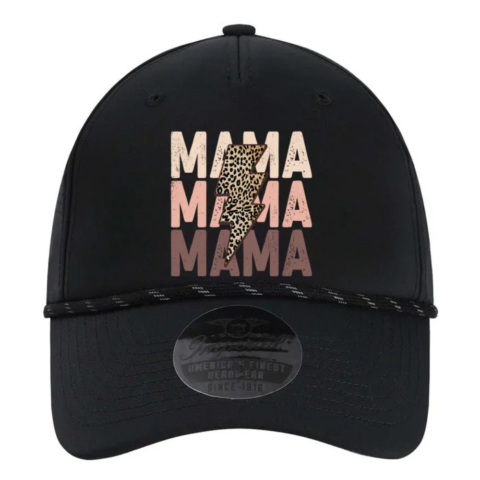 Leopard Mama With Thunder Bolt Lightning Bolt Performance The Dyno Cap