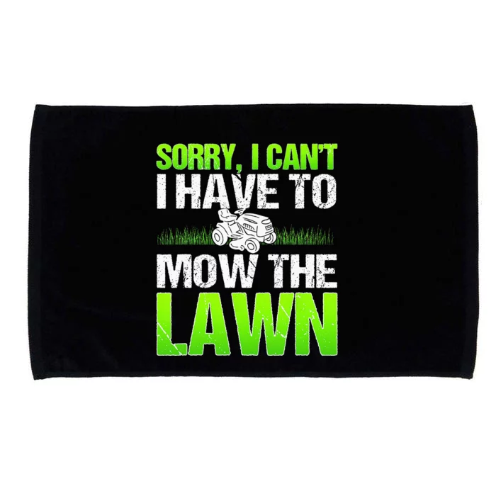 Lawn Mower Yard Mowing Gardener Landscaping Grass Cutter Microfiber Hand Towel