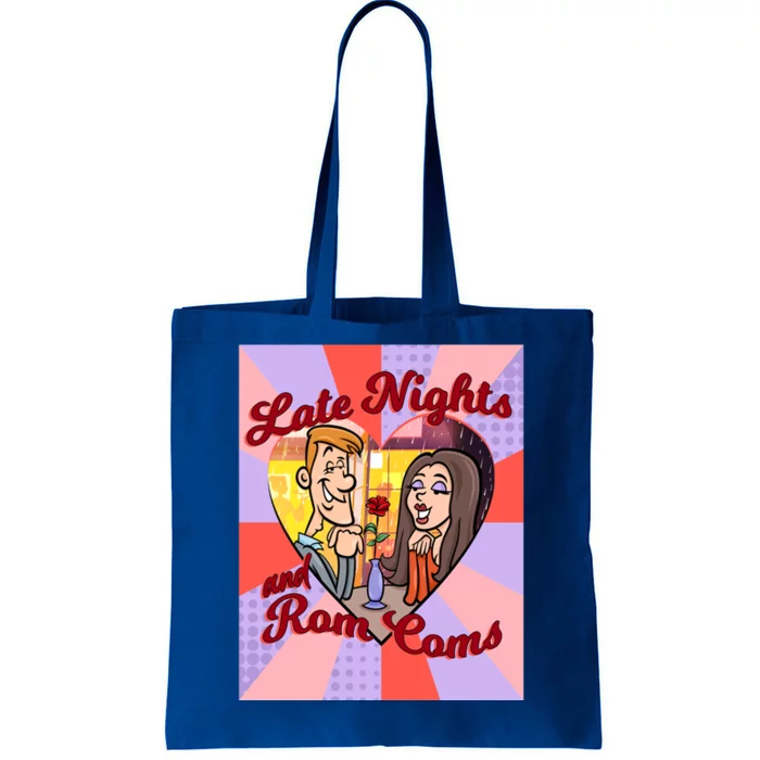 Late Nights And Rom Coms Gift Tote Bag