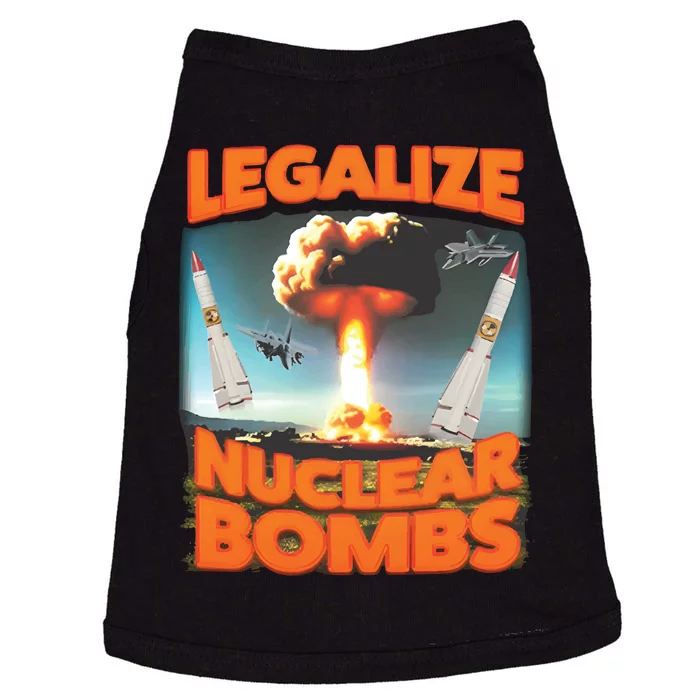 Legalize Nuclear Bombs Doggie Tank