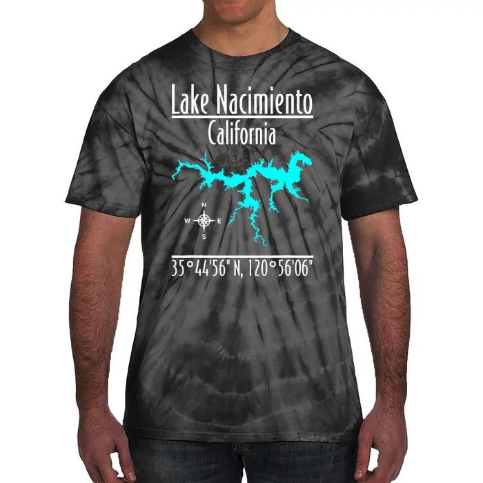 Lake Nacimiento California Tie-Dye T-Shirt