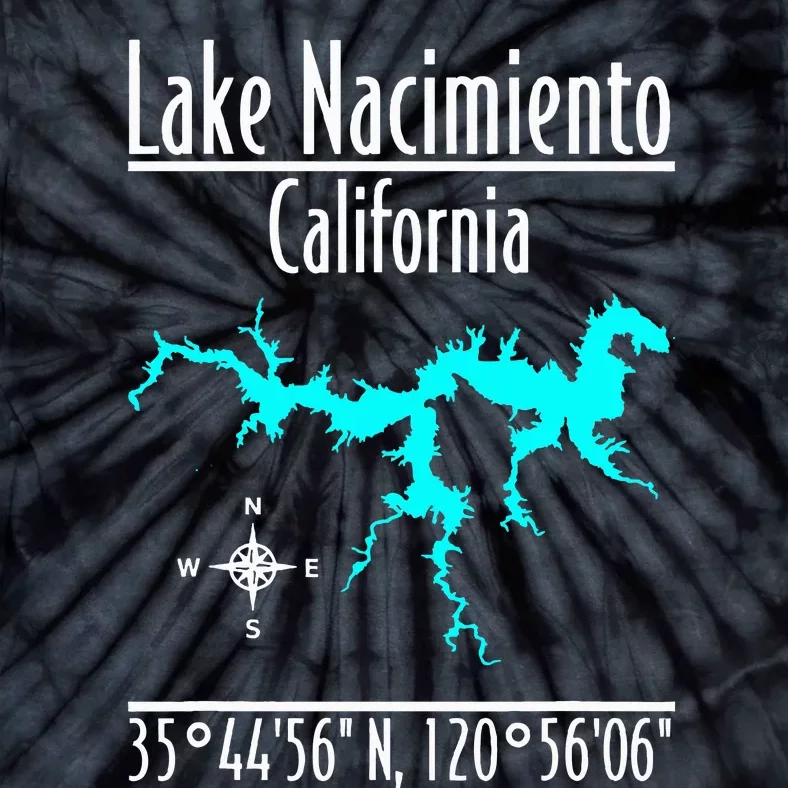 Lake Nacimiento California Tie-Dye T-Shirt