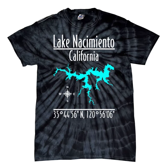 Lake Nacimiento California Tie-Dye T-Shirt