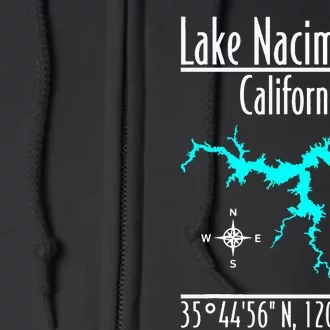 Lake Nacimiento California Full Zip Hoodie