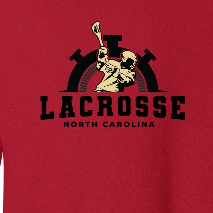 Lacrosse North Carolina Toddler Sweatshirt