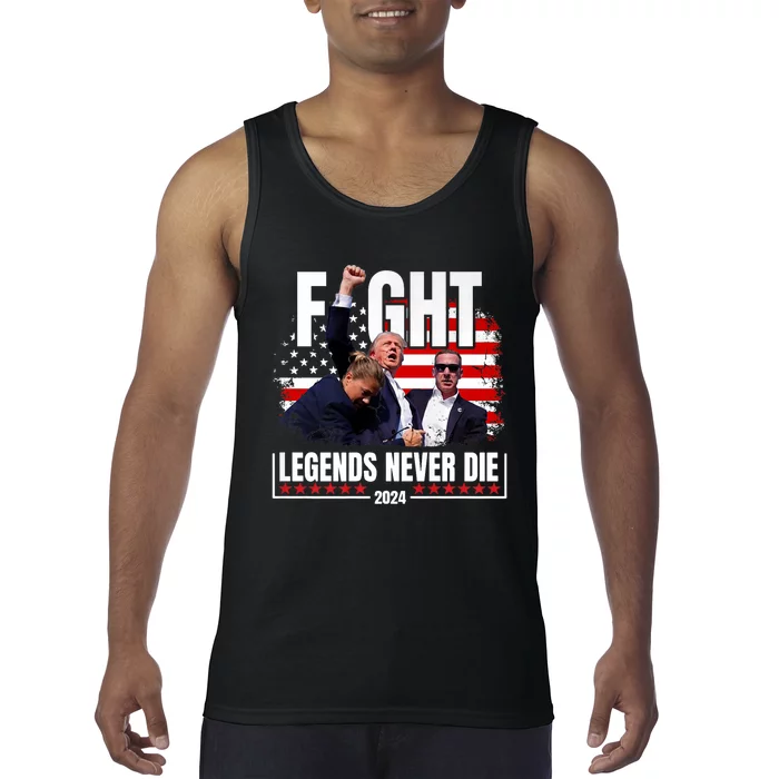 Legends Never Die Fight 2024 Tank Top