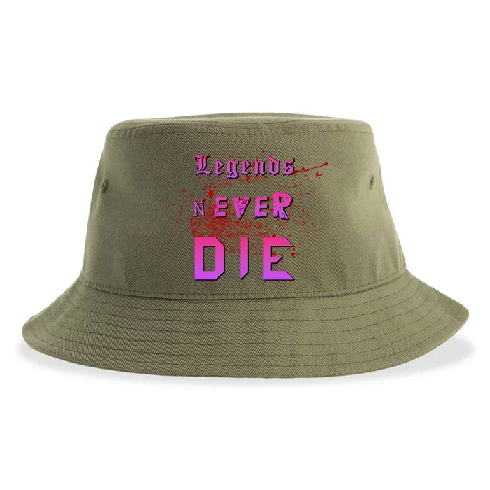 Legends Never Die Sustainable Bucket Hat