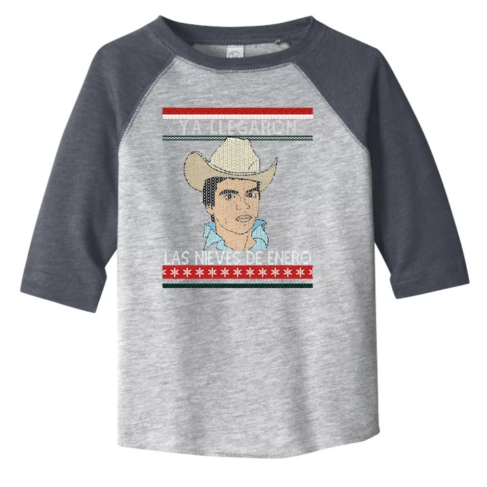 Las nieves de Enero El Rey del Corrido Mexican Christmas Toddler Fine Jersey T-Shirt