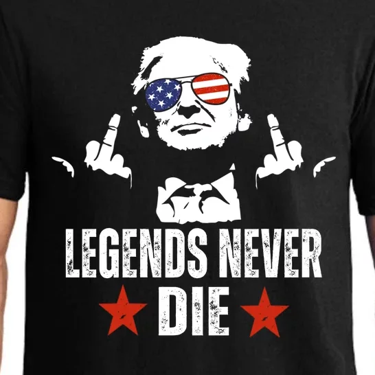 Legends Never Die Donald Trump Pajama Set