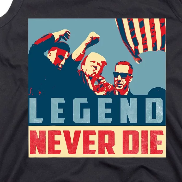 Legend Never Die Trump 2024 President Support Vote For Trump Tank Top