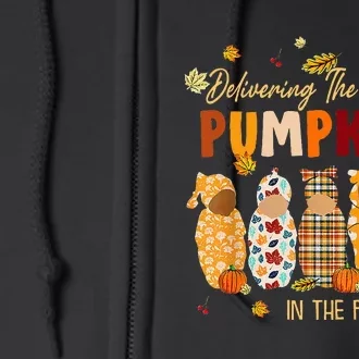 L&D Nurse Delivering The Cutest Pumpkins In The Patch Fall Full Zip Hoodie