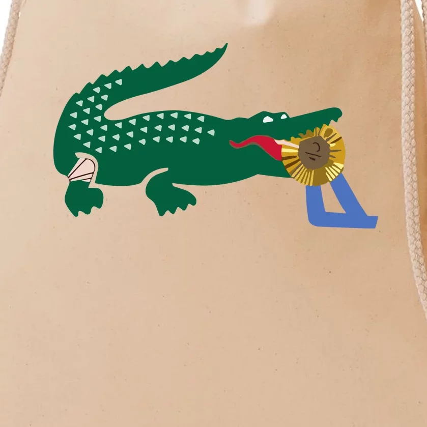 Lacoste Novak Djokovic Winning The Gold Medal Logo Drawstring Bag