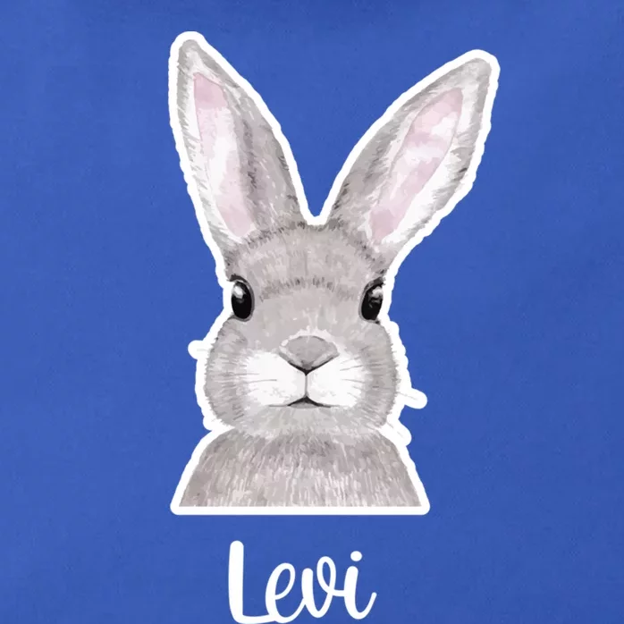 Levi Name Easter Bunny Custom Name Good Friday Gift Zip Tote Bag