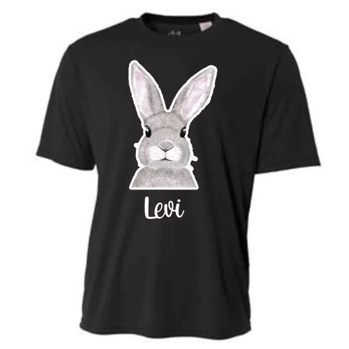 Levi Name Easter Bunny Custom Name Good Friday Cute Gift Cooling Performance Crew T-Shirt