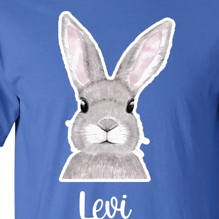 Levi Name Easter Bunny Custom Name Good Friday Cute Gift Tall T-Shirt