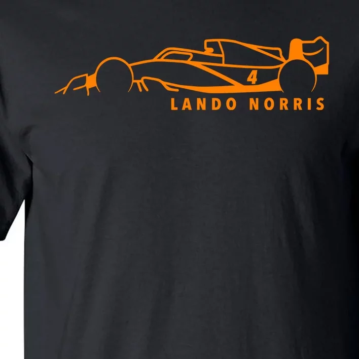 Lando Norris F1 Racing Driver Tall T-Shirt