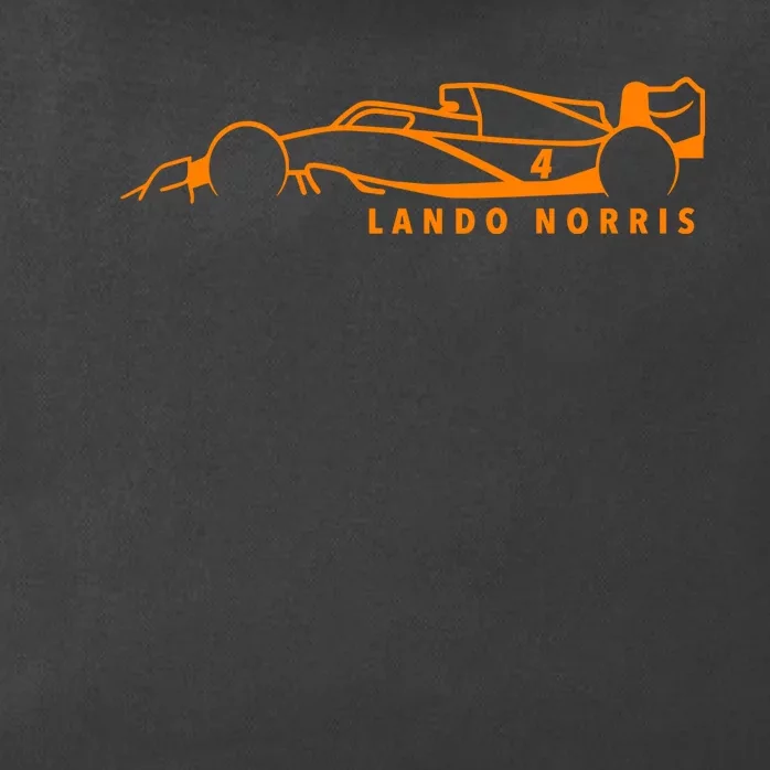 Lando Norris F1 Racing Driver Zip Tote Bag