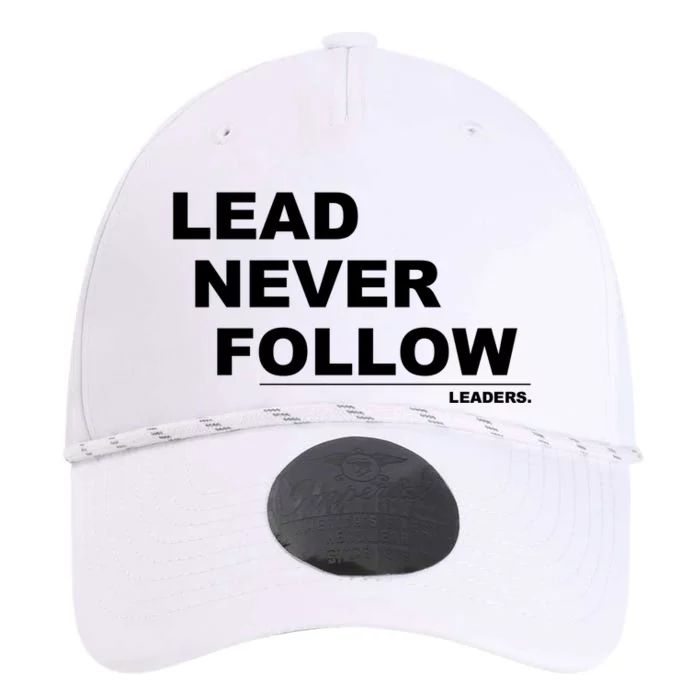 Lead Never Follow Performance The Dyno Cap