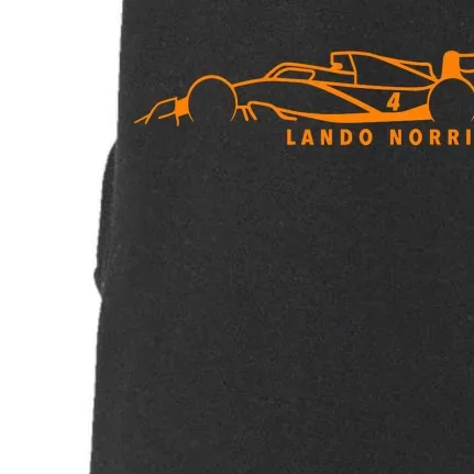 Lando Norris F1 Racing Driver Doggie 3-End Fleece Hoodie