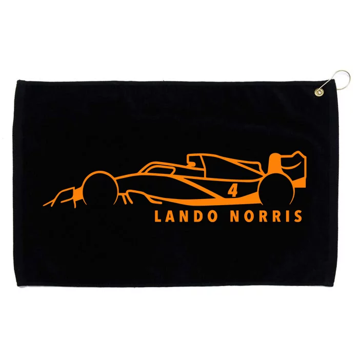 Lando Norris F1 Racing Driver Grommeted Golf Towel