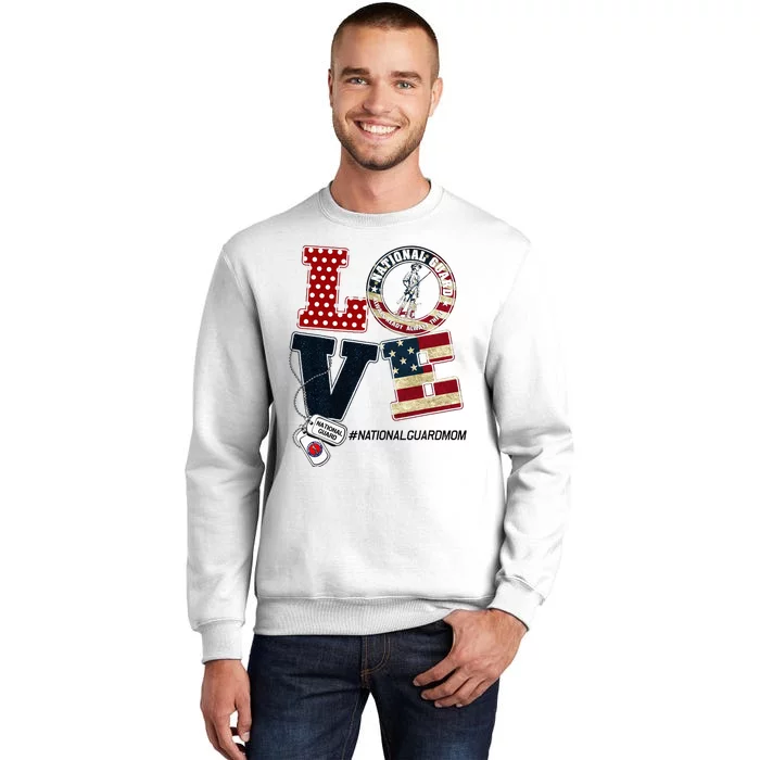 Love National Guard Mom Graduation Proud National Guard Mom Sweatshirt