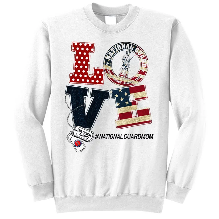 Love National Guard Mom Graduation Proud National Guard Mom Sweatshirt